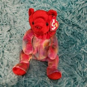 𝅺TY Beanie Babies - July the Birthday Bear ***Retired***